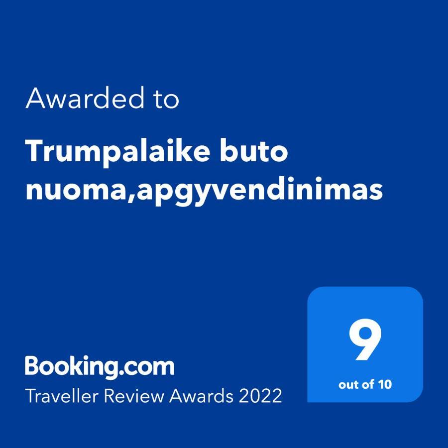Trumpalaike Buto Nuoma,Apgyvendinimas - Bekontaktis Iejimas Rokiskis Εξωτερικό φωτογραφία